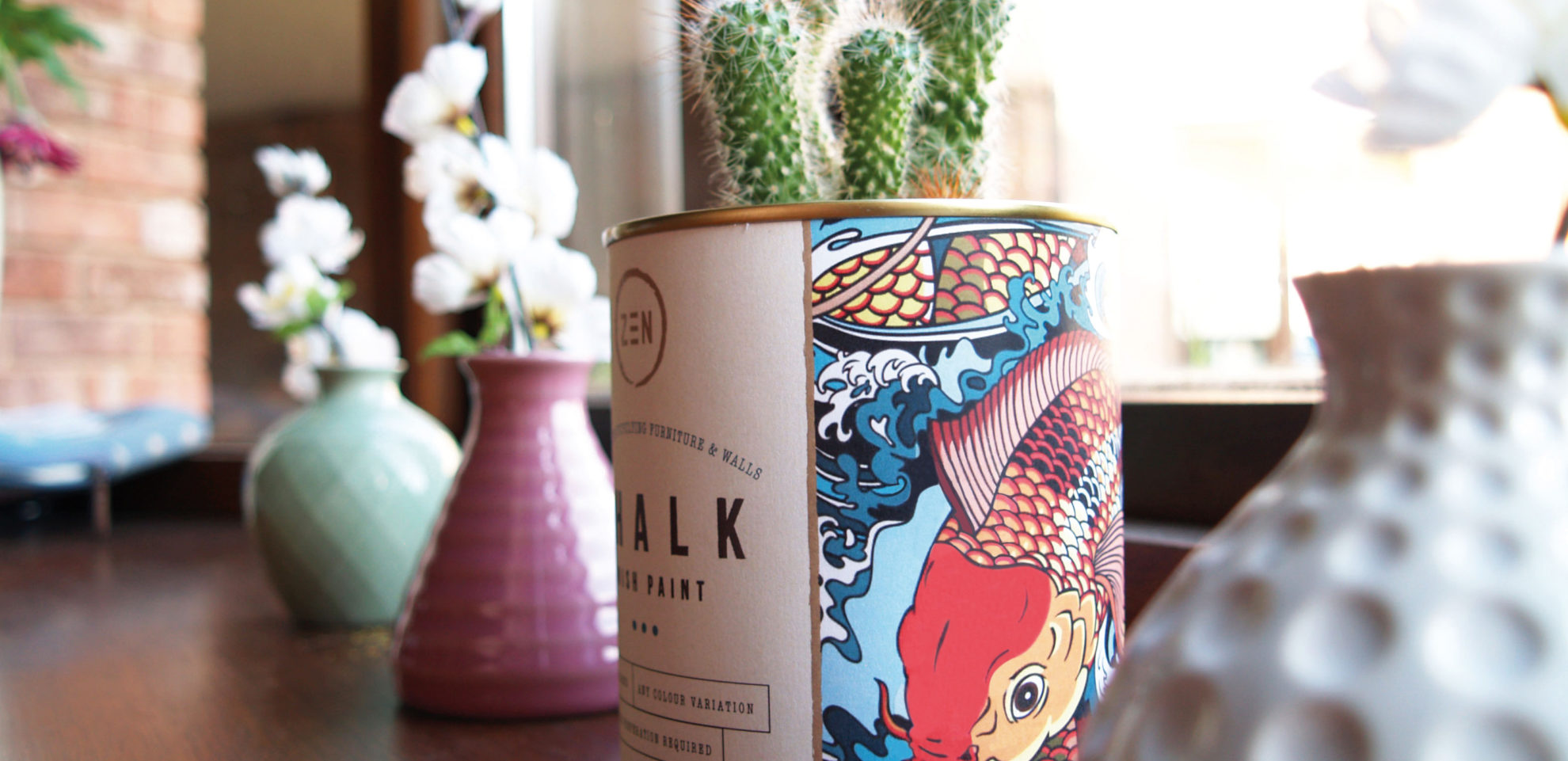ZEN paint tin.